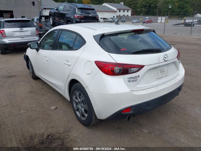 JM1BM1K78E1157368 Mazda Mazda3 I Sport