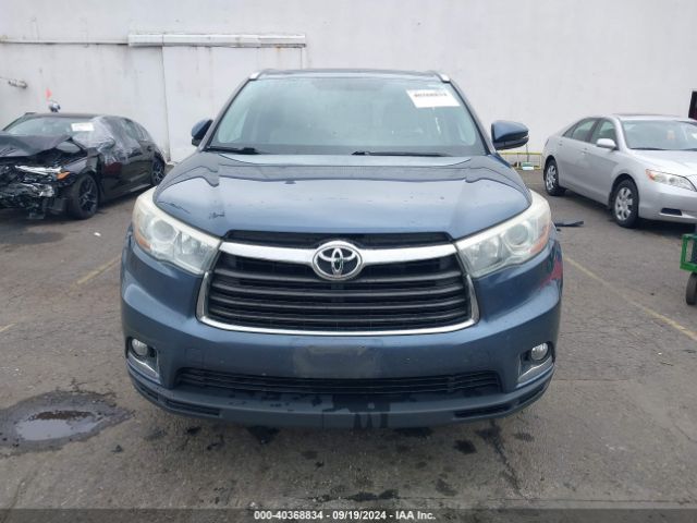5TDYKRFH6ES027206 Toyota Highlander Limited V6