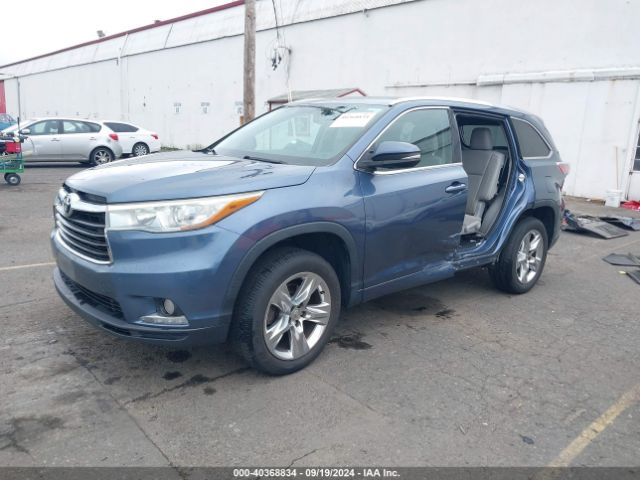 5TDYKRFH6ES027206 Toyota Highlander Limited V6