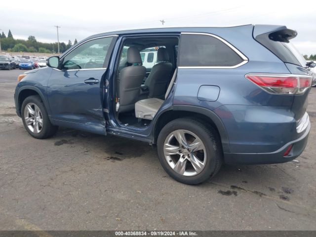 5TDYKRFH6ES027206 Toyota Highlander Limited V6