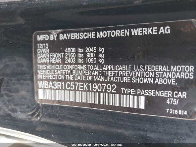WBA3R1C57EK190792 BMW 435i