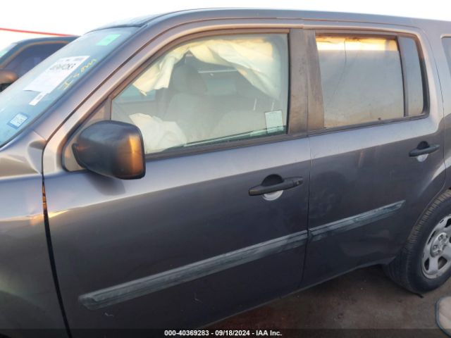 5FNYF3H25FB009053 Honda PILOT LX