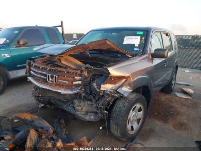 5FNYF3H25FB009053 Honda PILOT LX