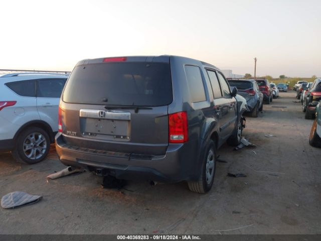 5FNYF3H25FB009053 Honda PILOT LX