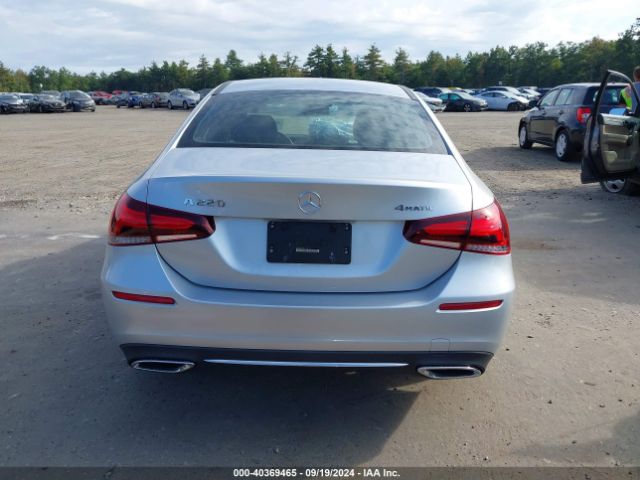 W1K3G4FB4LJ211165 Mercedes-Benz A 220 4matic