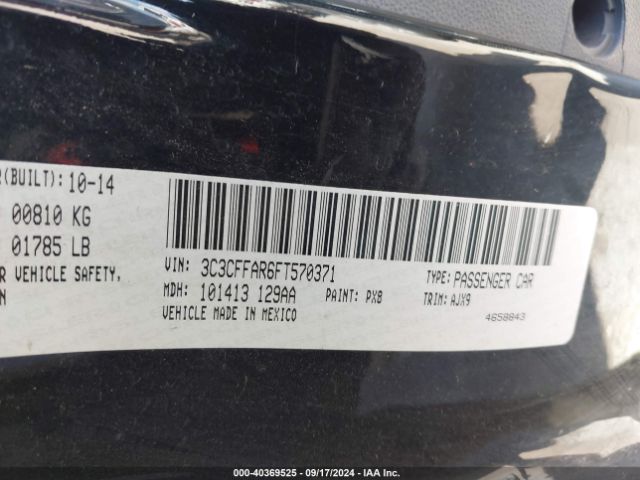 3C3CFFAR6FT570371 Fiat 500 POP