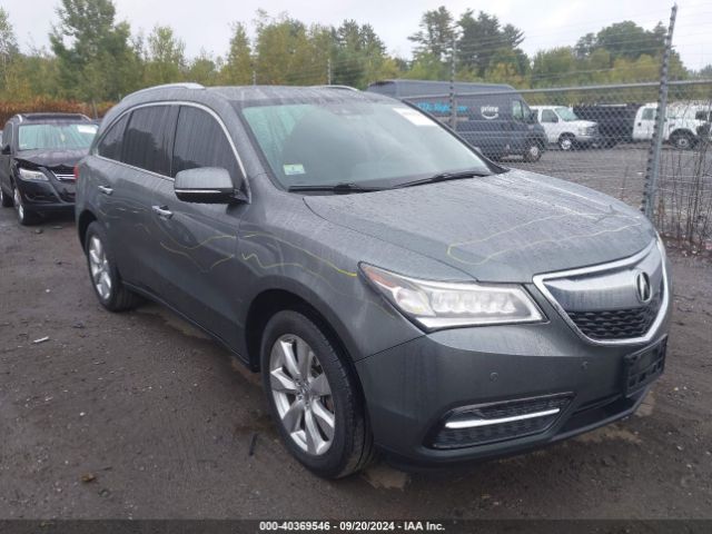 5FRYD4H90GB055222 Acura Mdx Advance   Entertainment Packages/advance Package