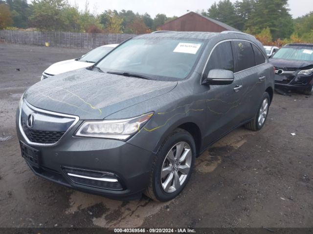 5FRYD4H90GB055222 Acura Mdx Advance   Entertainment Packages/advance Package