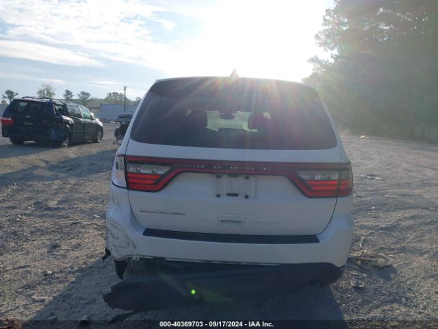 1C4RDHAG1MC761856 Dodge Durango Sxt Rwd