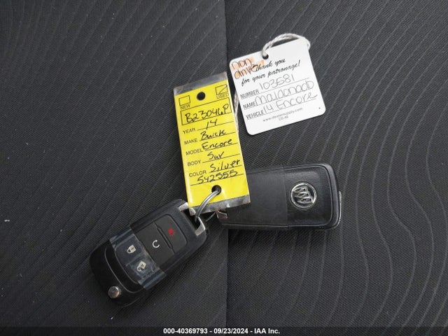KL4CJBSBXEB542555 Buick Encore Convenience