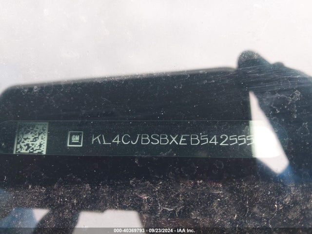 KL4CJBSBXEB542555 Buick Encore Convenience