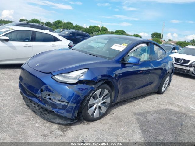 5YJYGAEE2MF262747 Tesla Model Y Long Range Dual Motor All-wheel Drive