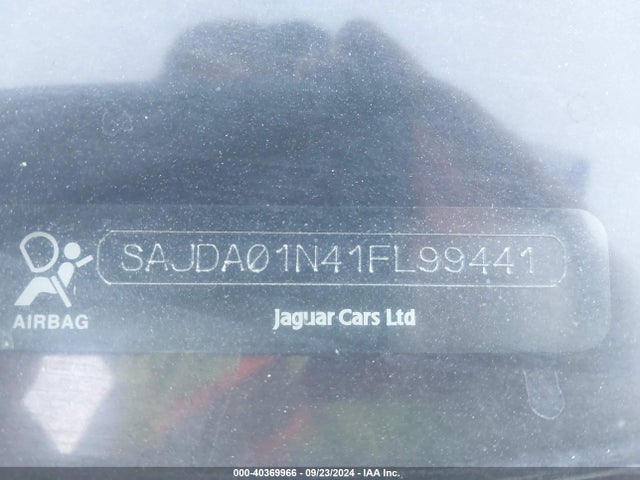 2001 JAGUAR S-TYPE SAJDA01N41FL99441 Photo 8