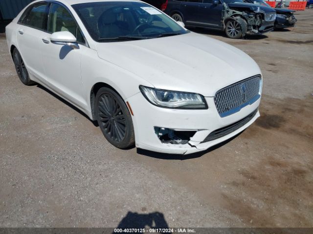 3LN6L5E99HR646067 Lincoln Mkz Reserve