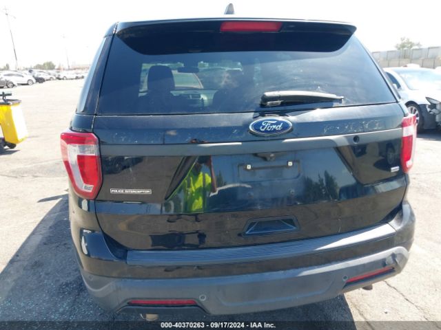 1FM5K8AR7JGB34293 Ford Police Interceptor Utility
