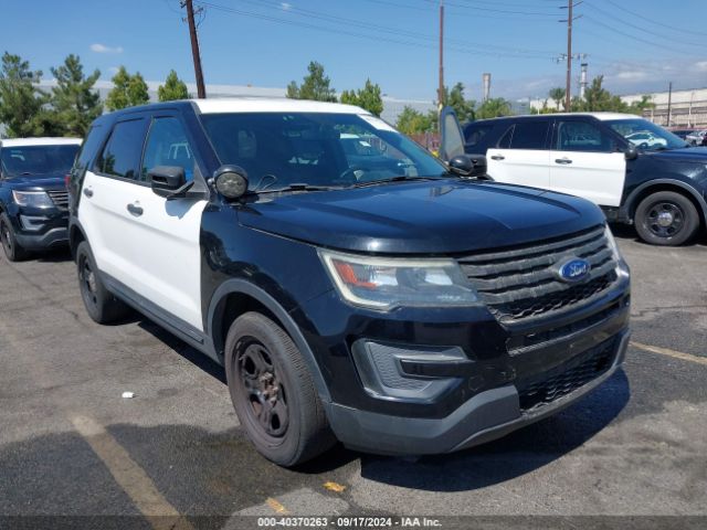 1FM5K8AR7JGB34293 Ford Police Interceptor Utility
