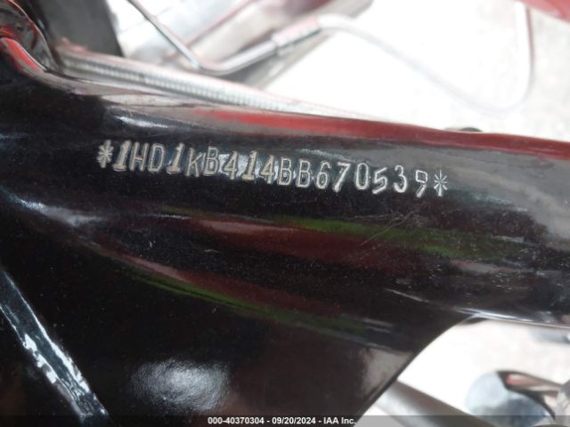 2011 HARLEY-DAVIDSON FLHX 1HD1KB414BB670539 Photo 9