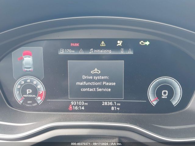 WAUCNCF59LA013067 Audi A5 Sportback Premium Plus 45 Tfsi Quattro S Tronic