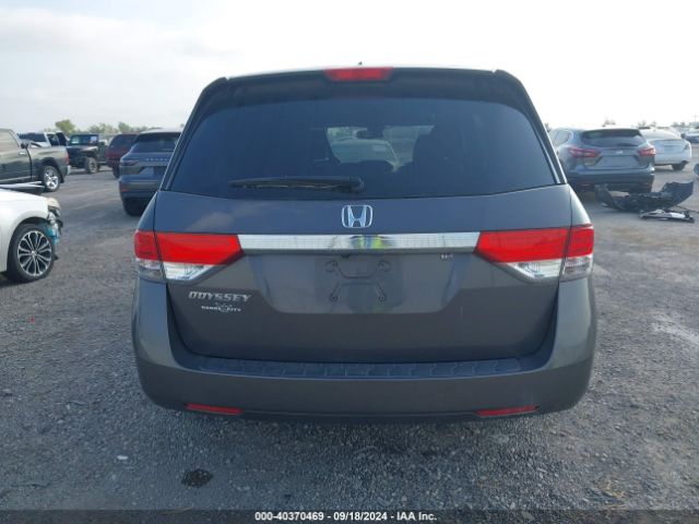 5FNRL5H65GB072019 Honda Odyssey Ex-l