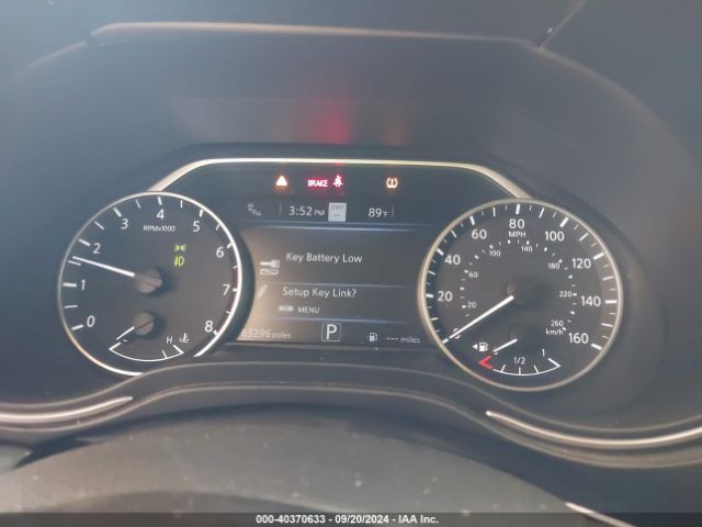 1N4AA6EV6LC379166 Nissan Maxima Sr Xtronic Cvt