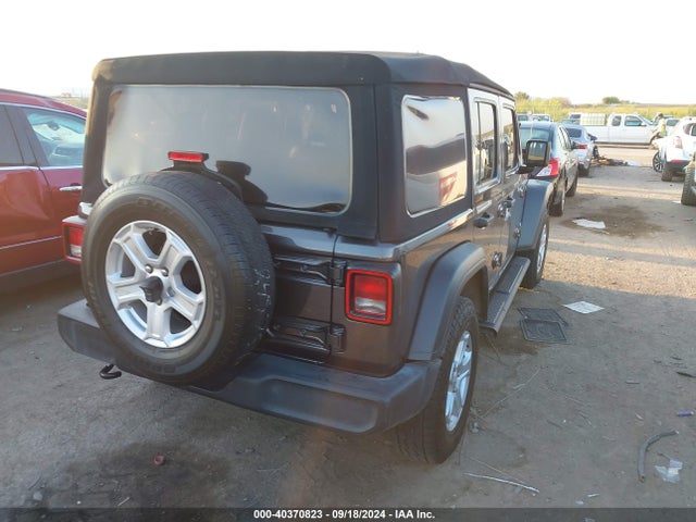 1C4HJXDG6KW662617 Jeep Wrangler Unlimited Sport S 4x4
