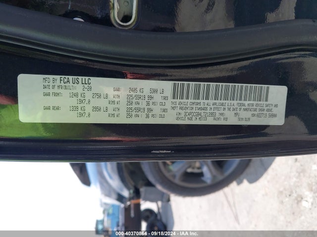3C4PDCGB4LT212953 Dodge Journey Crossroad