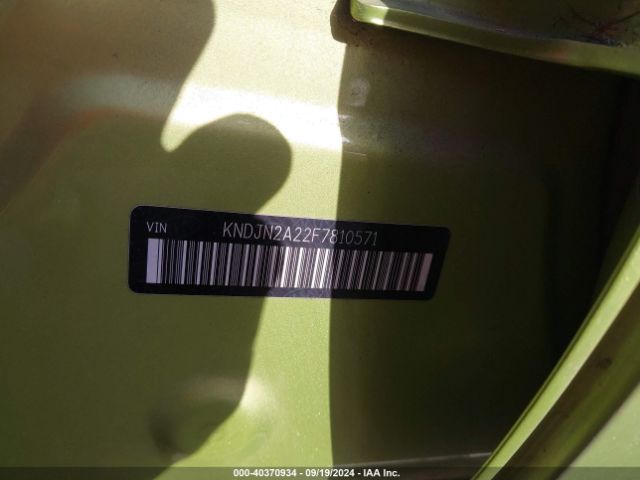 KNDJN2A22F7810571 KIA Soul