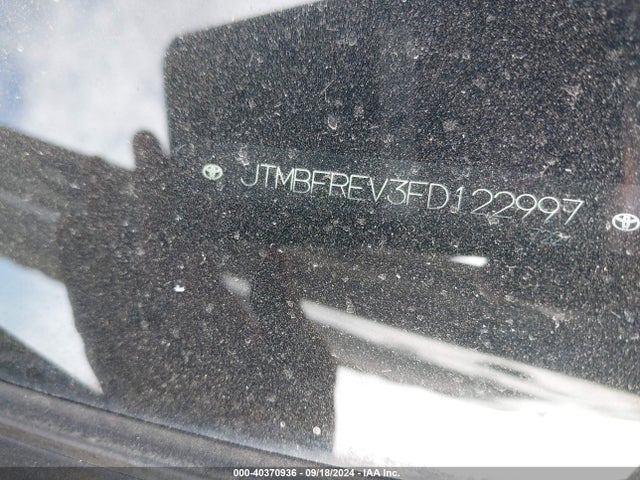 Toyota RAV4 LE 2015 JTMBFREV3FD122997 Image 9