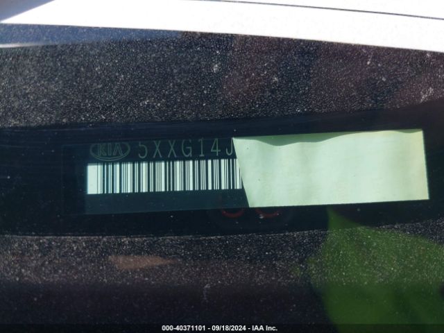 5XXG14J28MG055724 KIA K5 LXS