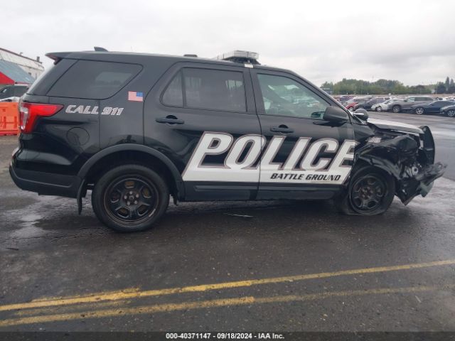 1FM5K8AR8JGB12996 Ford Police Interceptor Utility