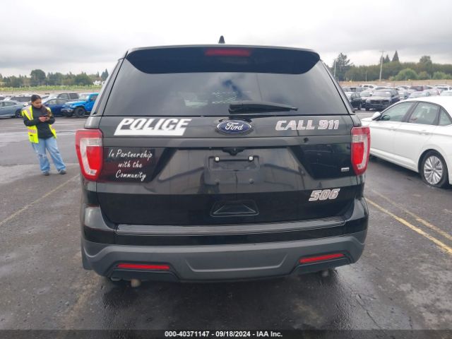 1FM5K8AR8JGB12996 Ford Police Interceptor Utility