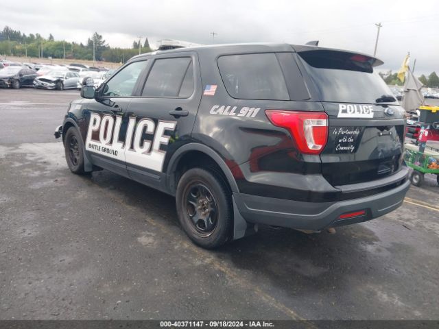 1FM5K8AR8JGB12996 Ford Police Interceptor Utility