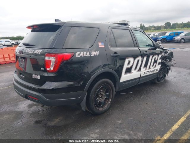 1FM5K8AR8JGB12996 Ford Police Interceptor Utility