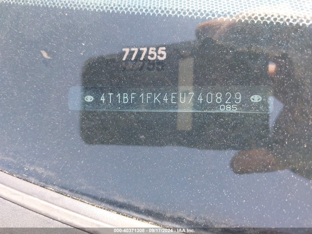 Toyota CAMRY SE 2014 4T1BF1FK4EU740829 Image 9