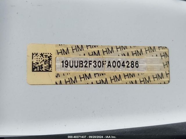 19UUB2F30FA004286 Acura Tlx V6