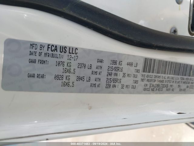 3C4NJCAB0JT263436 Jeep Compass Sport Fwd