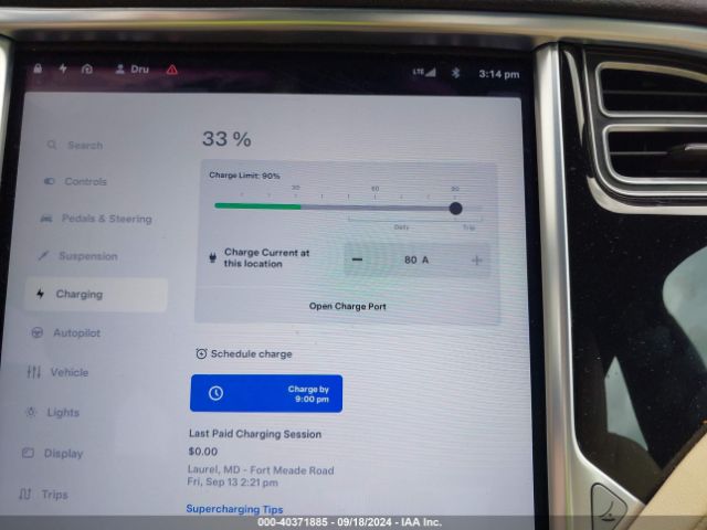 5YJSA1H22EFP66113 Tesla Model S P85d