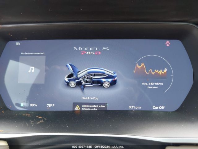 5YJSA1H22EFP66113 Tesla Model S P85d