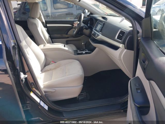 5TDBGRFH9JS039271 Toyota Highlander Hybrid Le