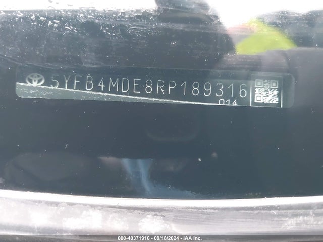 Toyota COROLLA LE 2024 5YFB4MDE8RP189316 Image 9