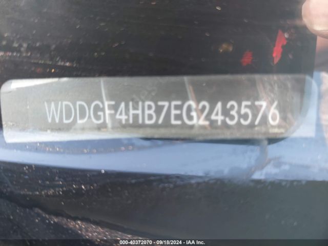 WDDGF4HB7EG243576 Mercedes-Benz C 250 Luxury/sport