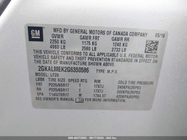 2GKALMEK2G6350586 GMC Terrain Sle-1