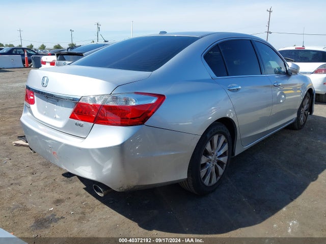 Honda Accord Ex-l V-6 2014 1HGCR3F81EA030841 Image 4