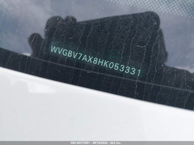 WVGBV7AX8HK053331 Volkswagen Tiguan 2.0t/s