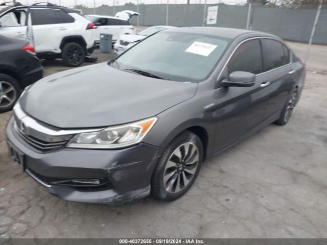 JHMCR6F57HC019338 Honda Accord Hybrid Ex-l