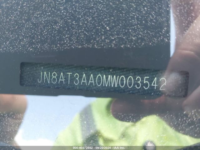 JN8AT3AA0MW003542 Nissan Rogue S Fwd