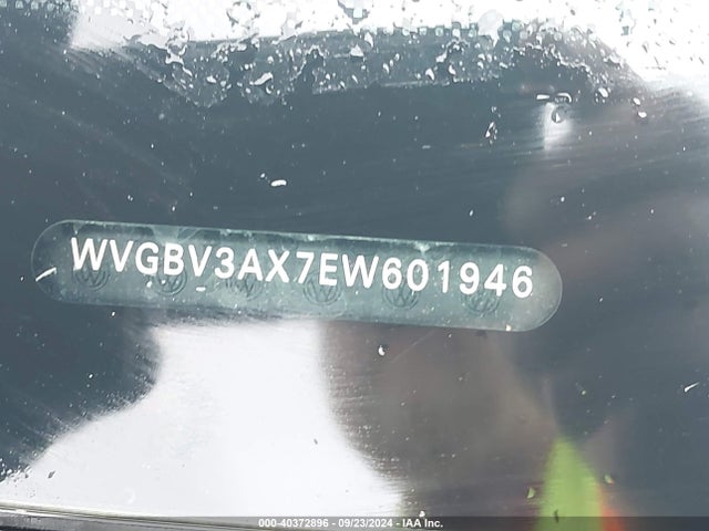 WVGBV3AX7EW601946 Volkswagen Tiguan Sel