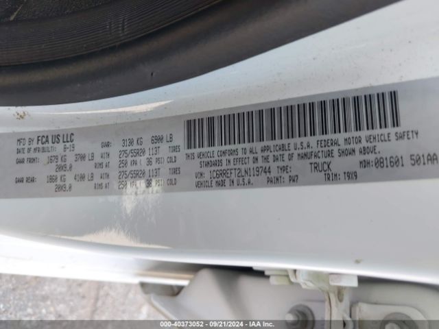1C6RREFT2LN119744 RAM 1500 Lone Star  4x2 5'7 Box