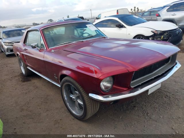1967 FORD MUSTANG 7R01C169837      