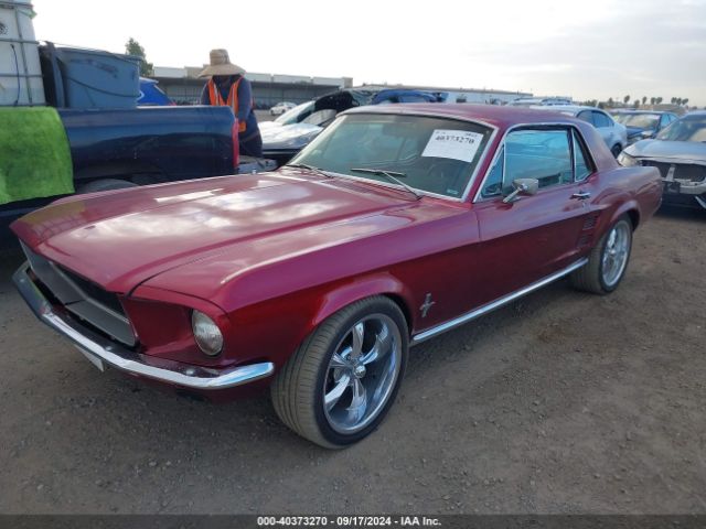 1967 FORD MUSTANG 7R01C169837       Photo 1